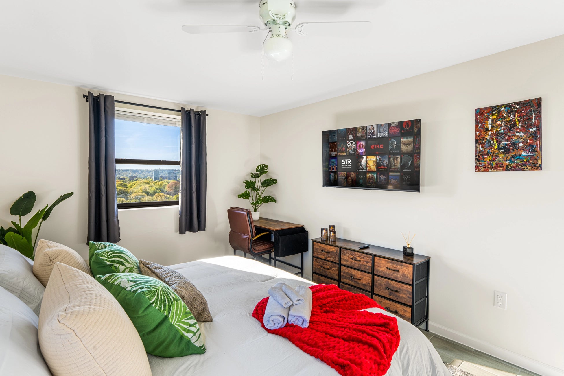 Airbnb Photography in East Orange, NJ | Modern Urban Apartment