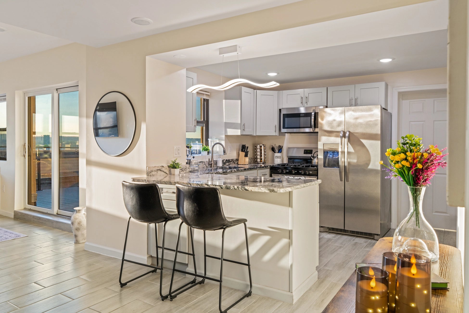 Airbnb Photography in East Orange, NJ | Rooftop Urban Retreat