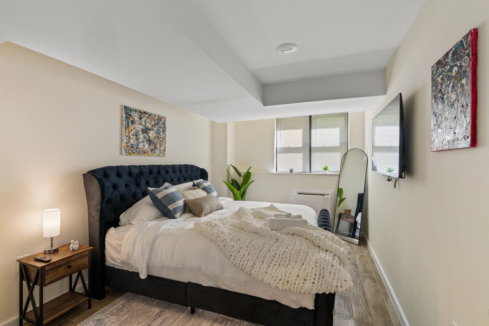 Airbnb Photography in East Orange, NJ | Cozy Modern Apartment
