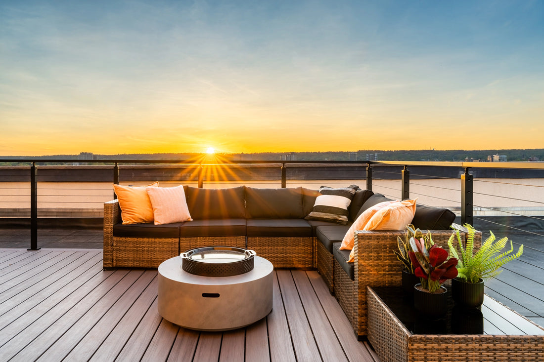 Airbnb Photography in East Orange, NJ | Rooftop Urban Retreat