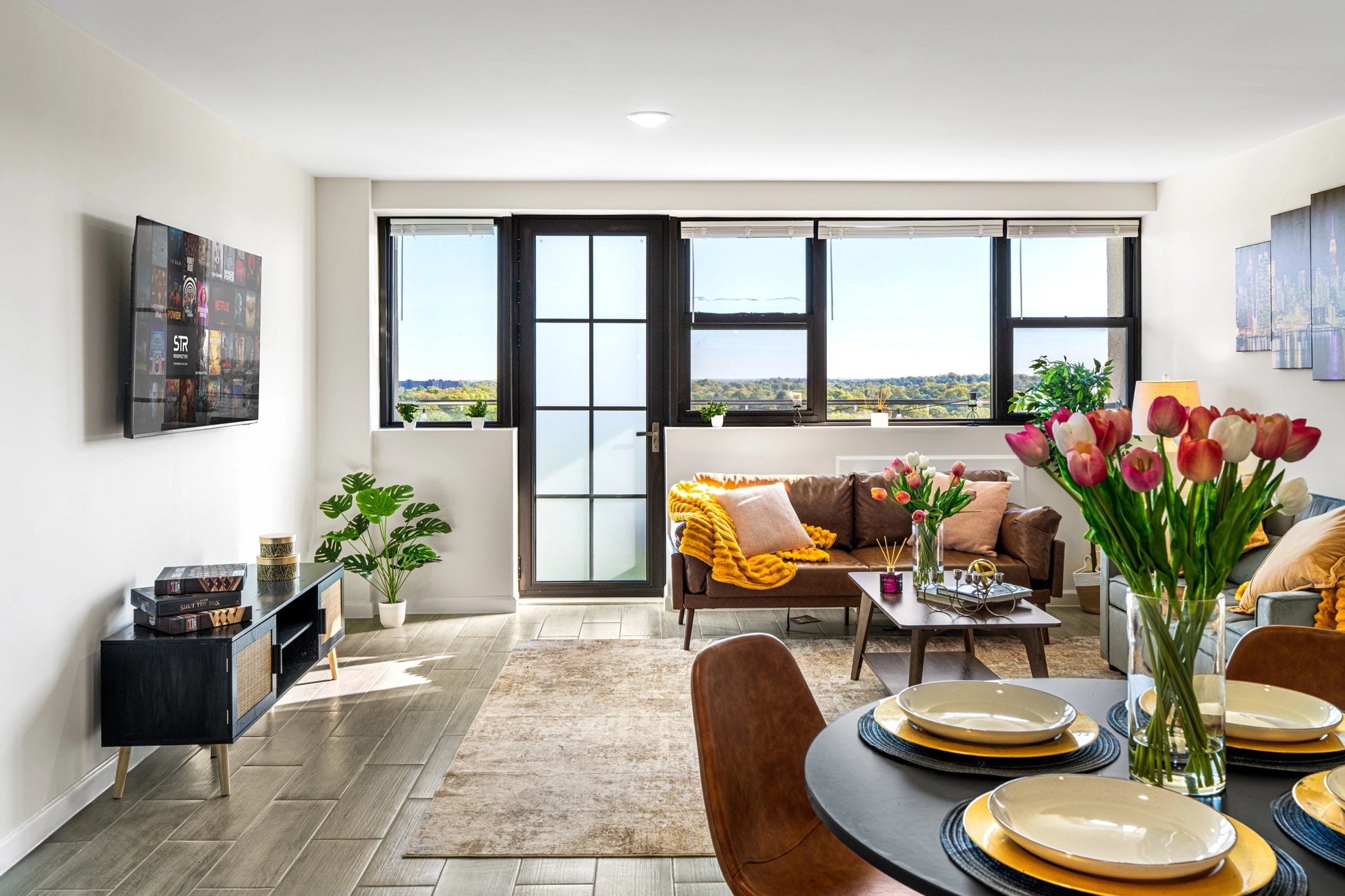 Airbnb Photography in East Orange, NJ | Modern Urban Apartment
