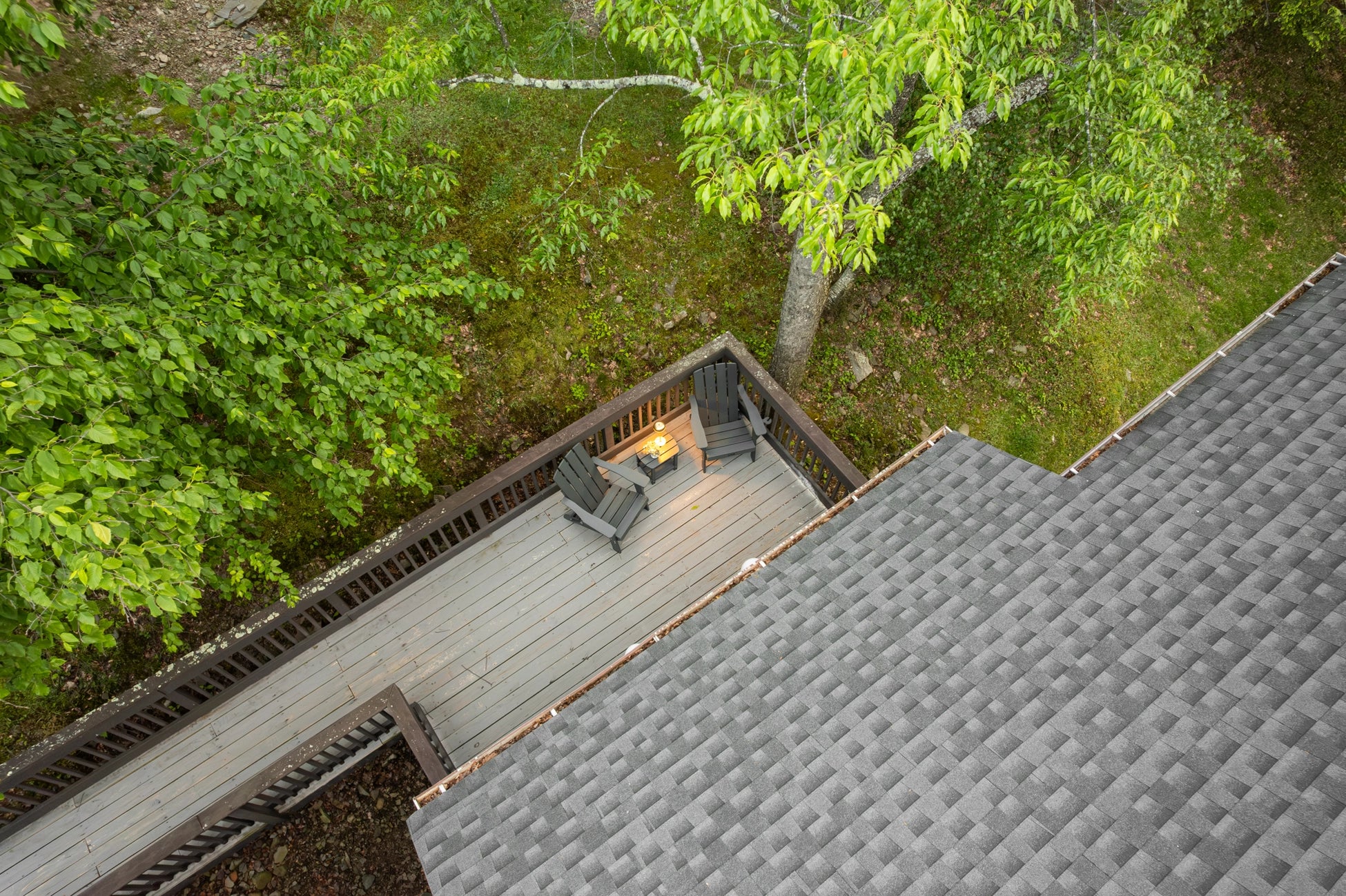 Airbnb Photography in Tannersville, PA | Twilight Deck Retreat
