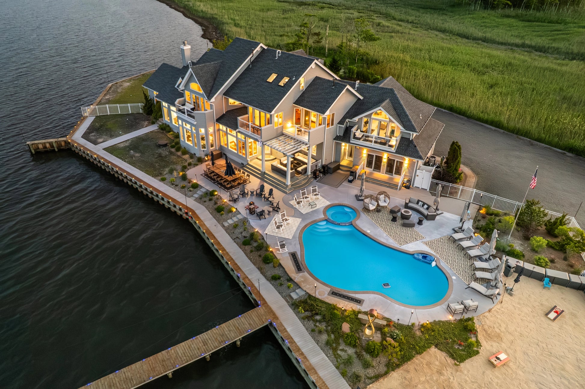 60-Westcott-Ave-Ocean-Township-NJ-08758-airbnb-001-aerial-twilight.webp