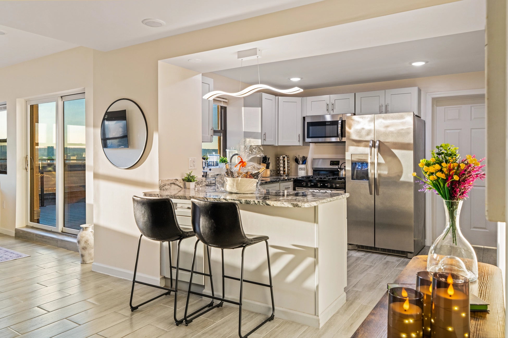 Airbnb Photography in East Orange, NJ | Rooftop Urban Retreat