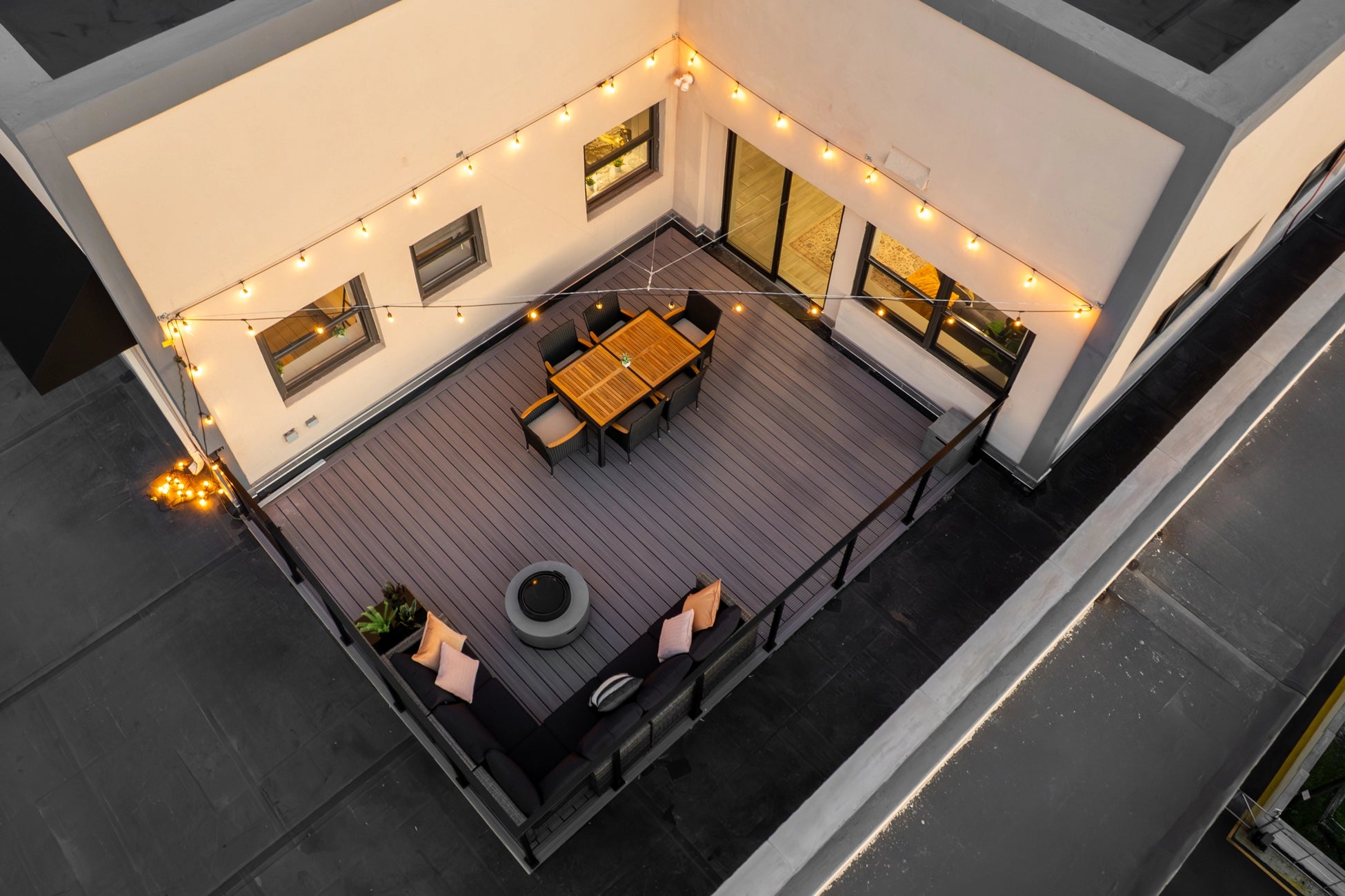 Airbnb Photography in East Orange, NJ | Rooftop Urban Retreat