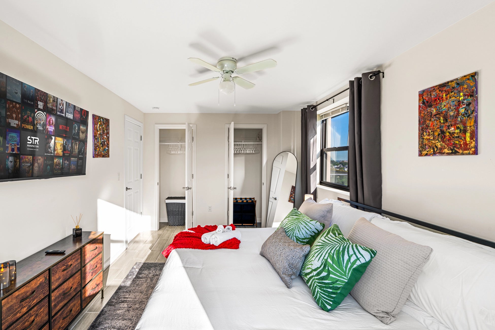 Airbnb Photography in East Orange, NJ | Modern Urban Apartment
