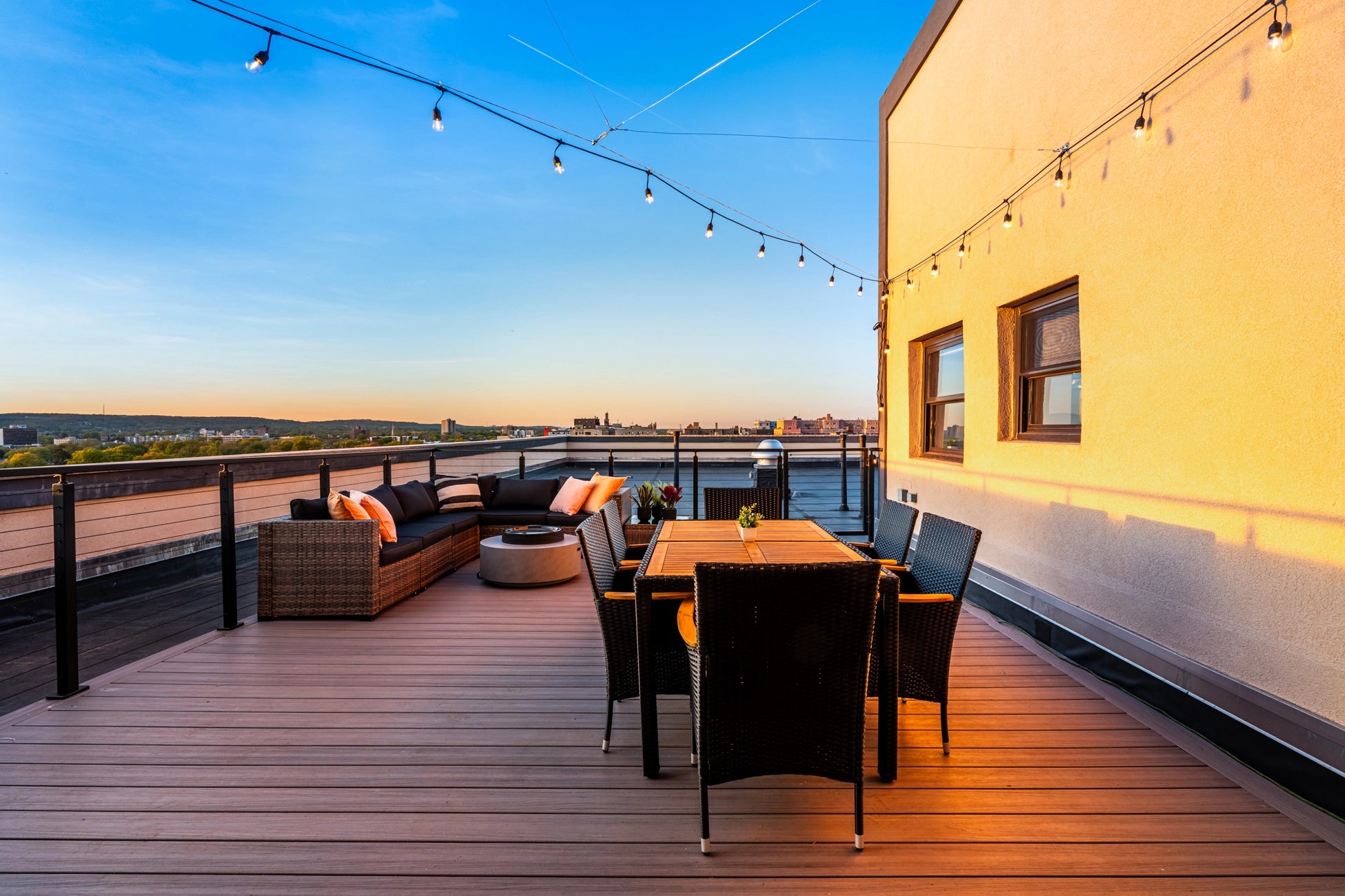 Airbnb Photography in East Orange, NJ | Rooftop Urban Retreat