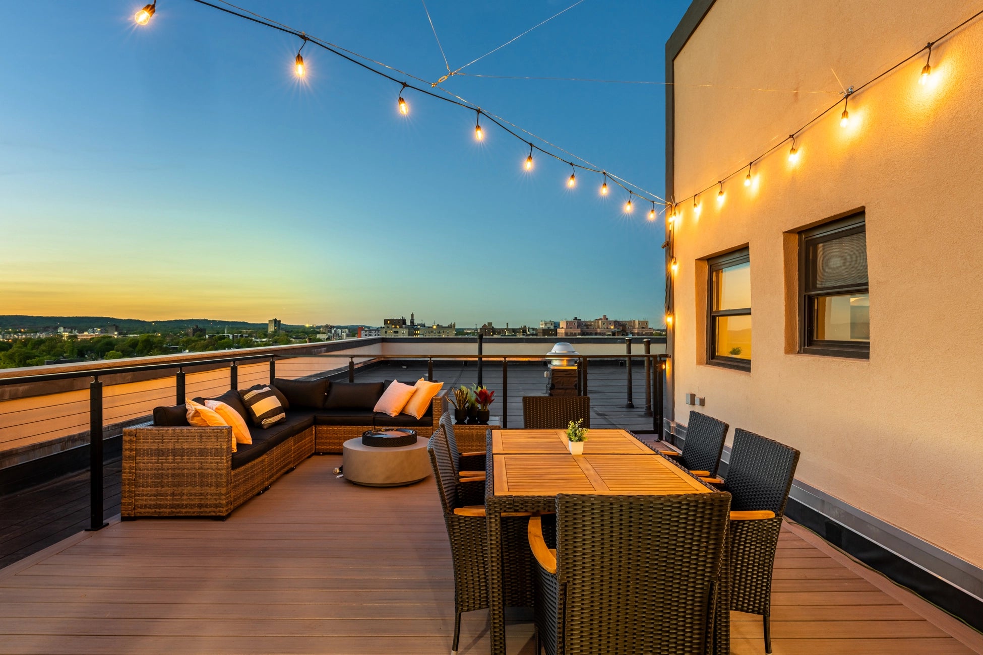 Airbnb Photography in East Orange, NJ | Rooftop Urban Retreat
