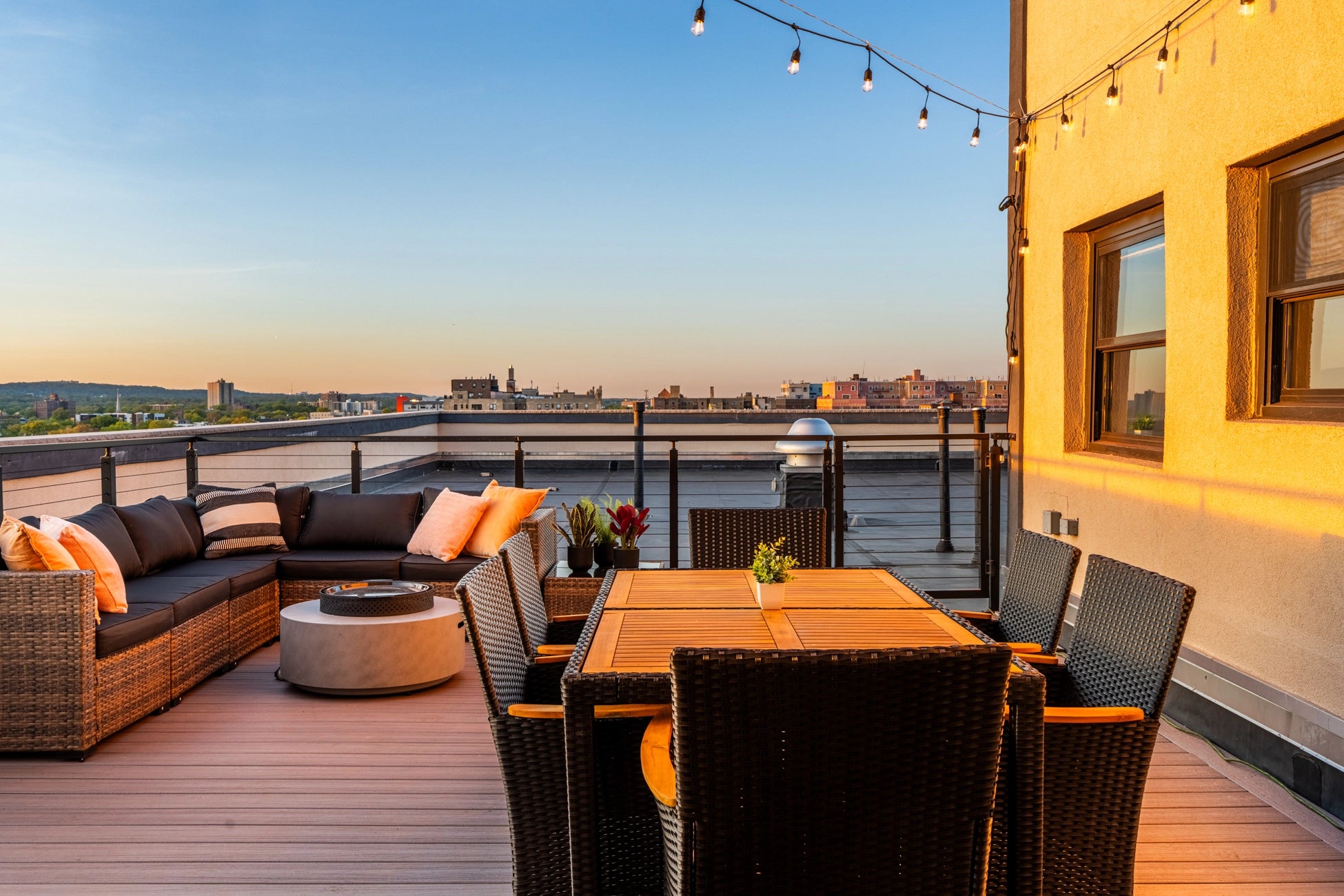 Airbnb Photography in East Orange, NJ | Rooftop Urban Retreat