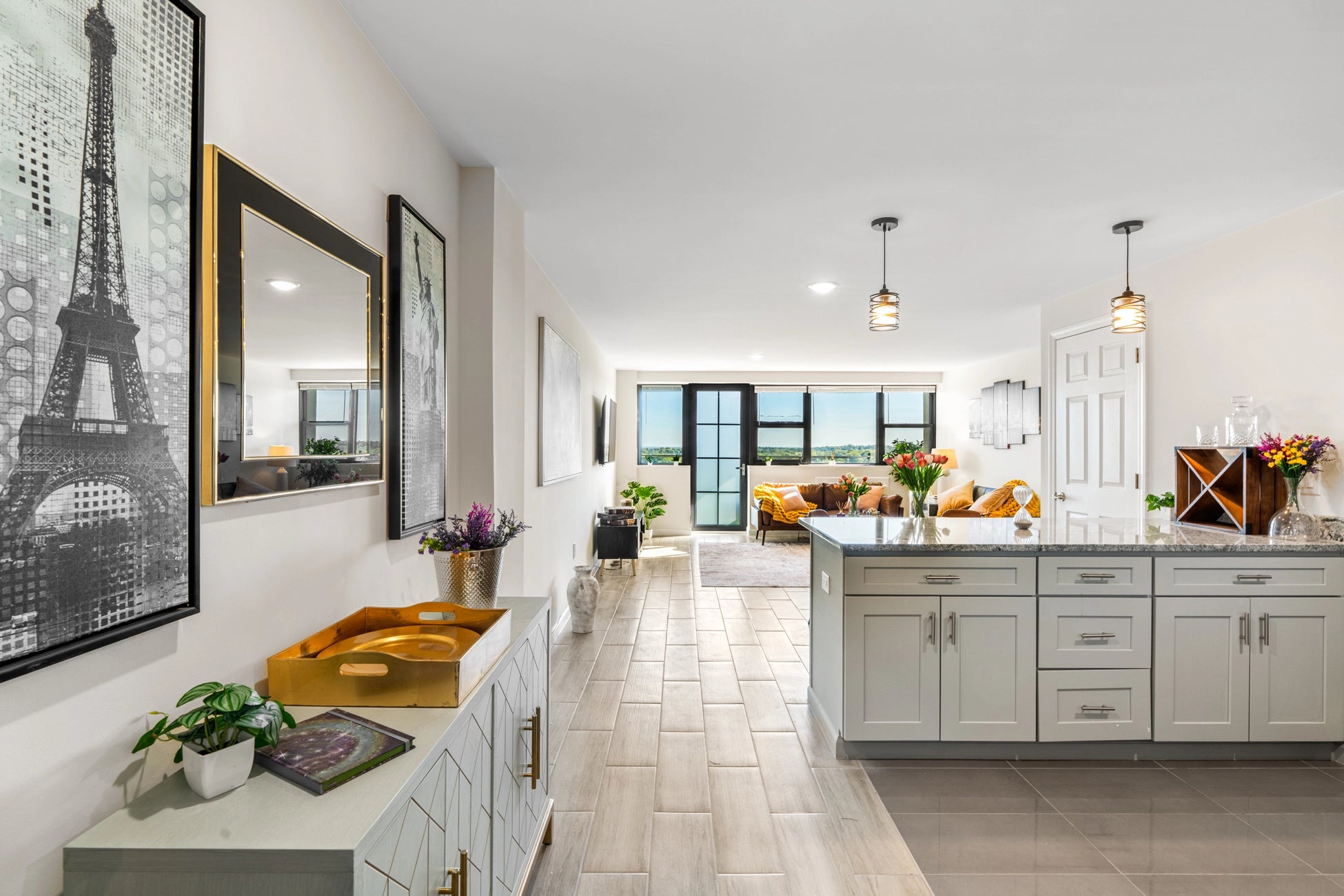 Airbnb Photography in East Orange, NJ | Modern Urban Apartment